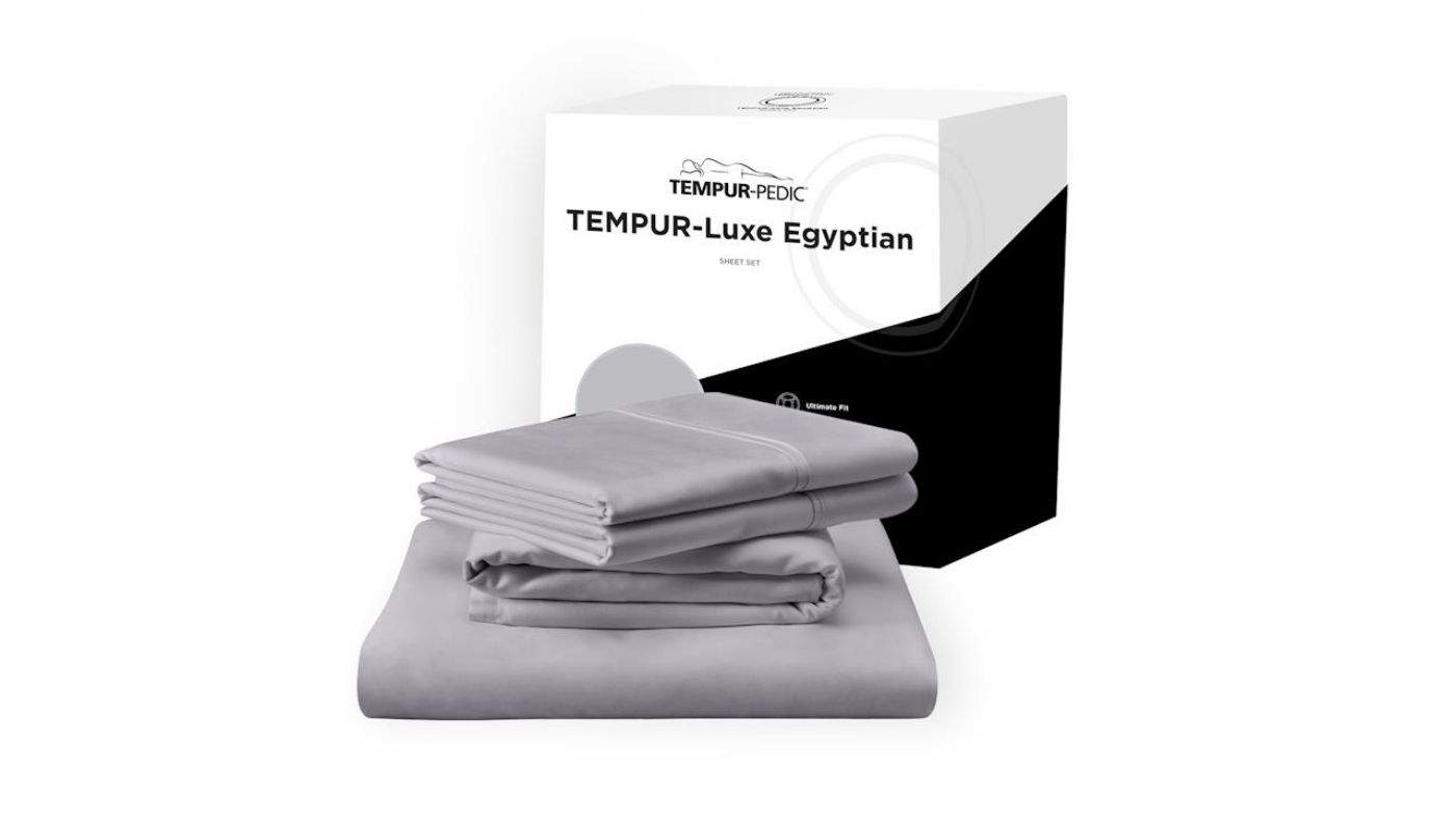 Picture of Tempur-Adapt Luxe Egyptian Queen Sheet - Graphite