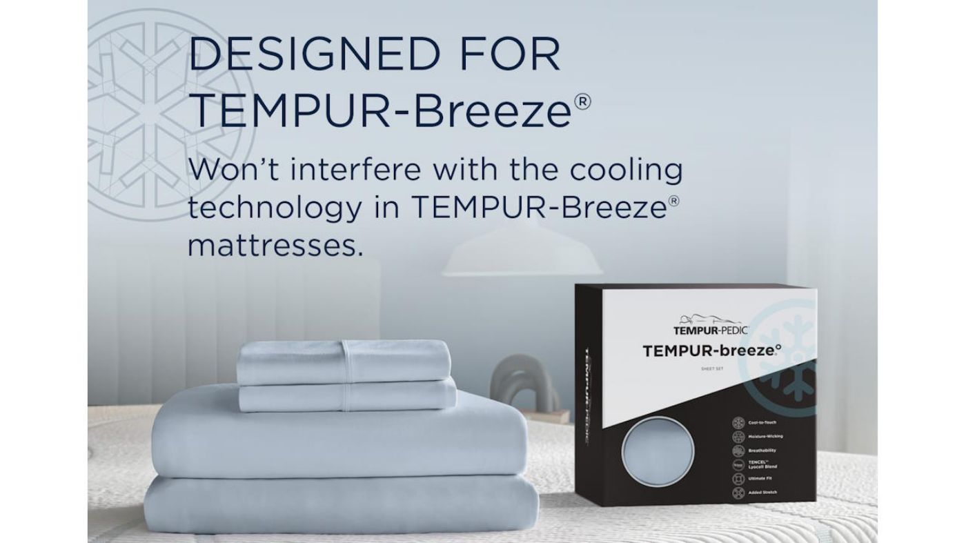 Picture of Tempur-Breeze Queen Sheet - Blue