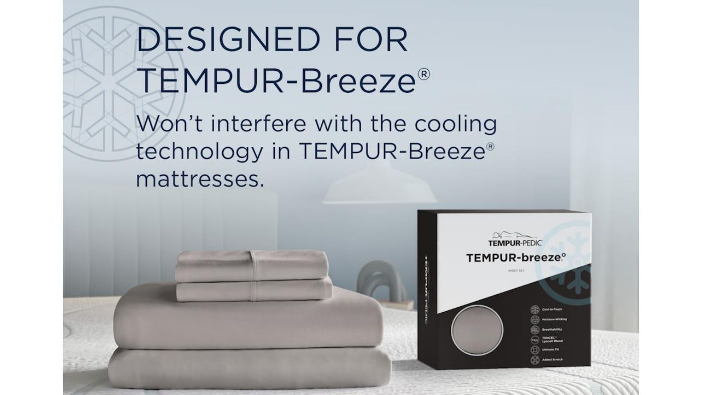 Picture of Tempur-Breeze Split King Sheet - Graphite