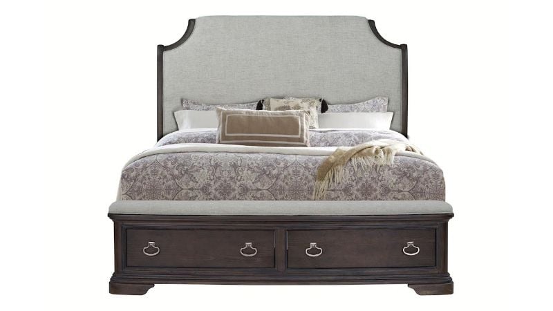 Picture of Valerie Storage Bed - Brown