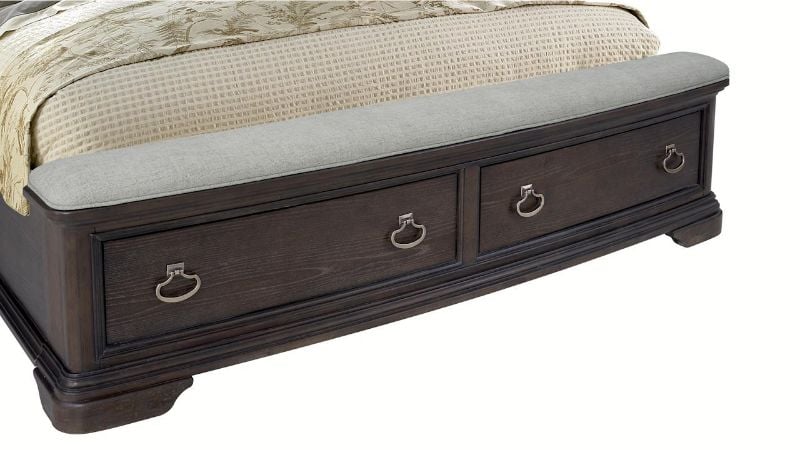 Picture of Valerie Queen Storage Bed - Brown