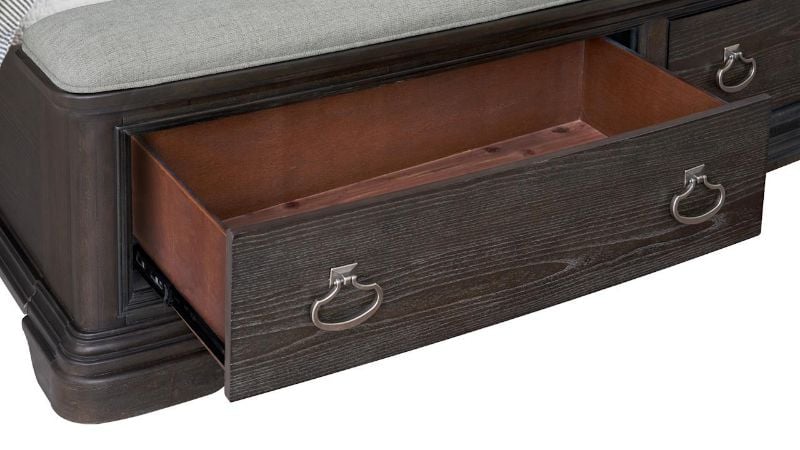 Picture of Valerie Queen Storage Bed - Brown