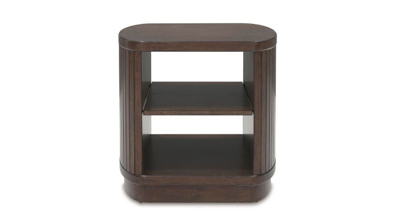 Picture of Korestone Square End Table - Brown