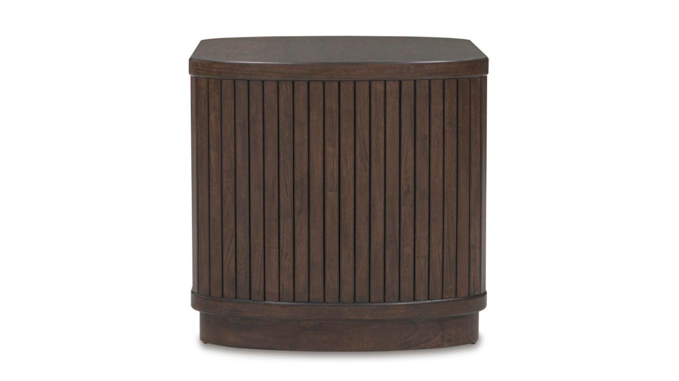 Picture of Korestone Square End Table - Brown