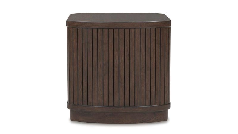 Picture of Korestone Square End Table - Brown