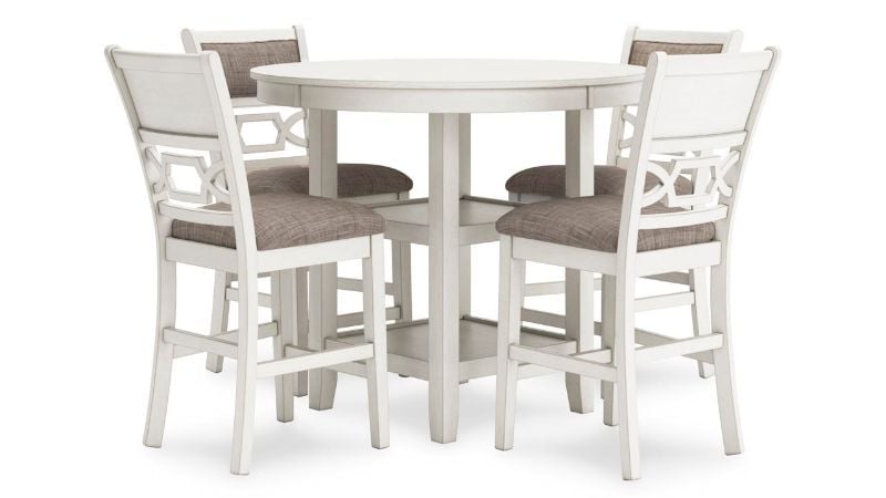 Picture of Erinberg 5-Piece Counter Dining Set - White