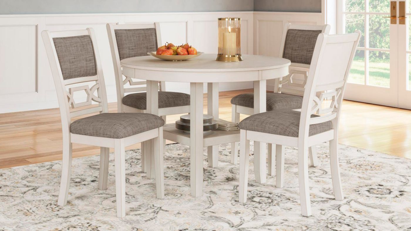 Picture of Ashlee 5-Piece Dining Set - White