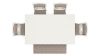 Picture of Erinberg 6-Piece Dining Set - White