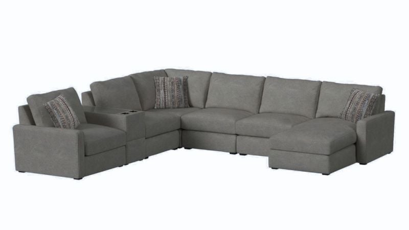 Picture of Select Modular 7-piece Sectional - Gray