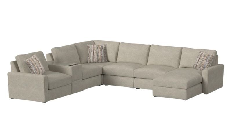 Picture of Select Modular 7-piece Sectional - Light Gray