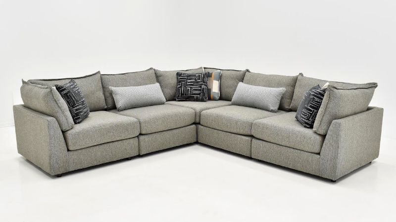 Picture of Silversmith Sectional - Gray