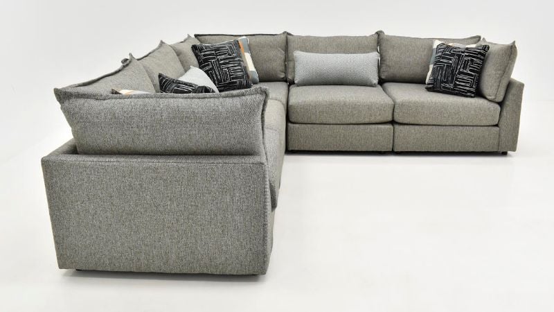 Picture of Silversmith Sectional - Gray