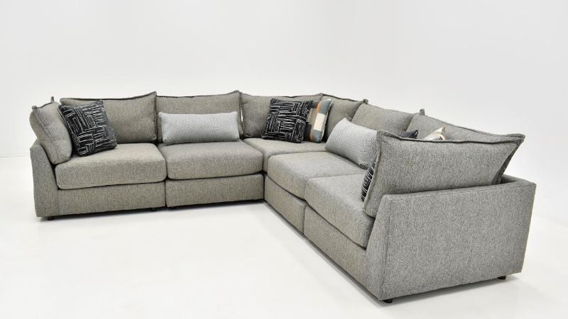 Picture of Silversmith Sectional - Gray