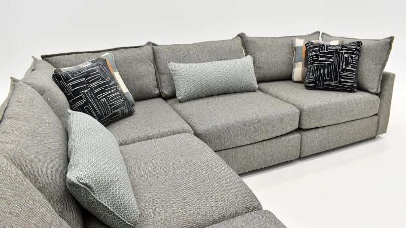 Picture of Silversmith Sectional - Gray