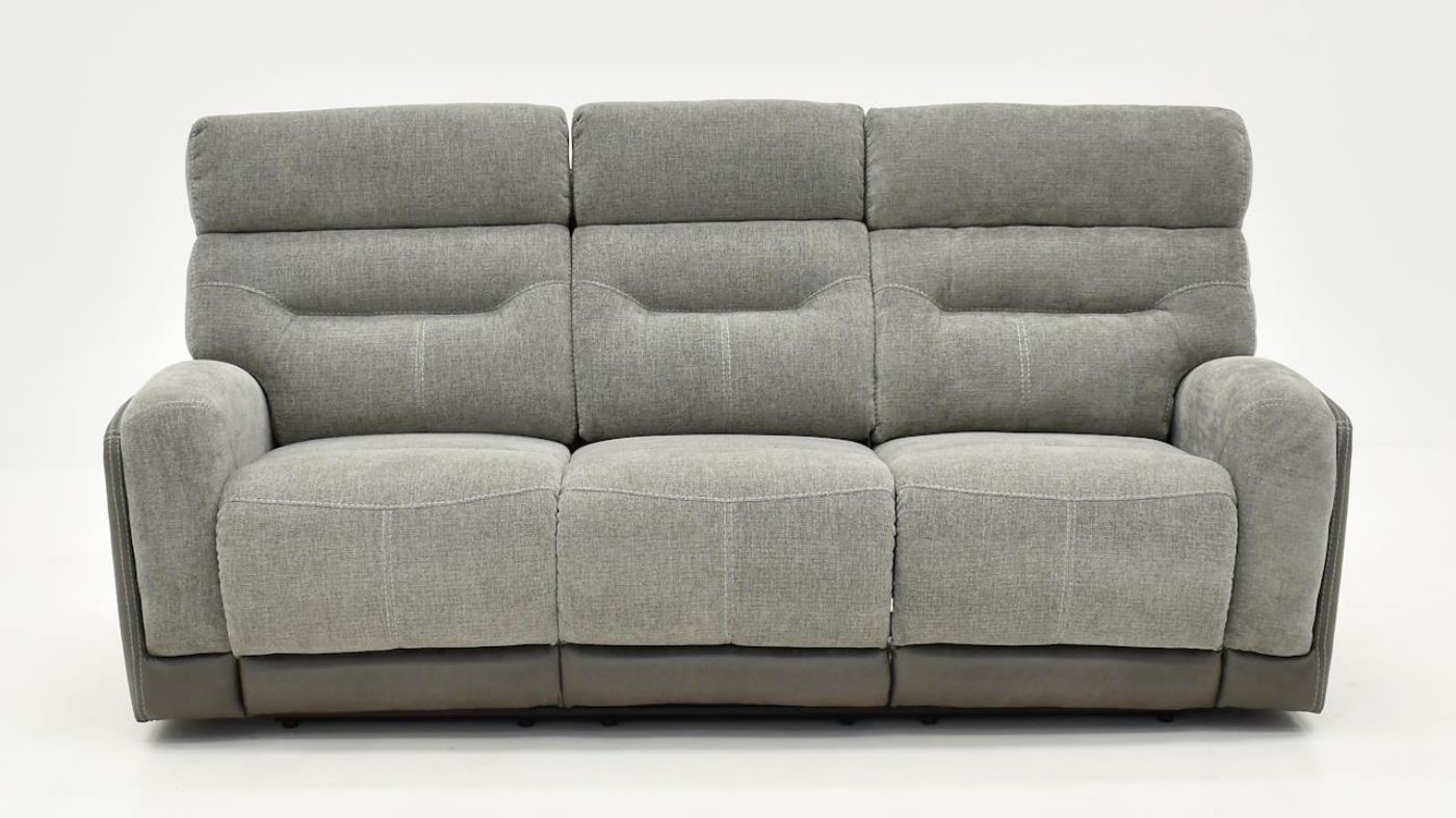 Picture of Main Street Reclining Sofa Set - Gray