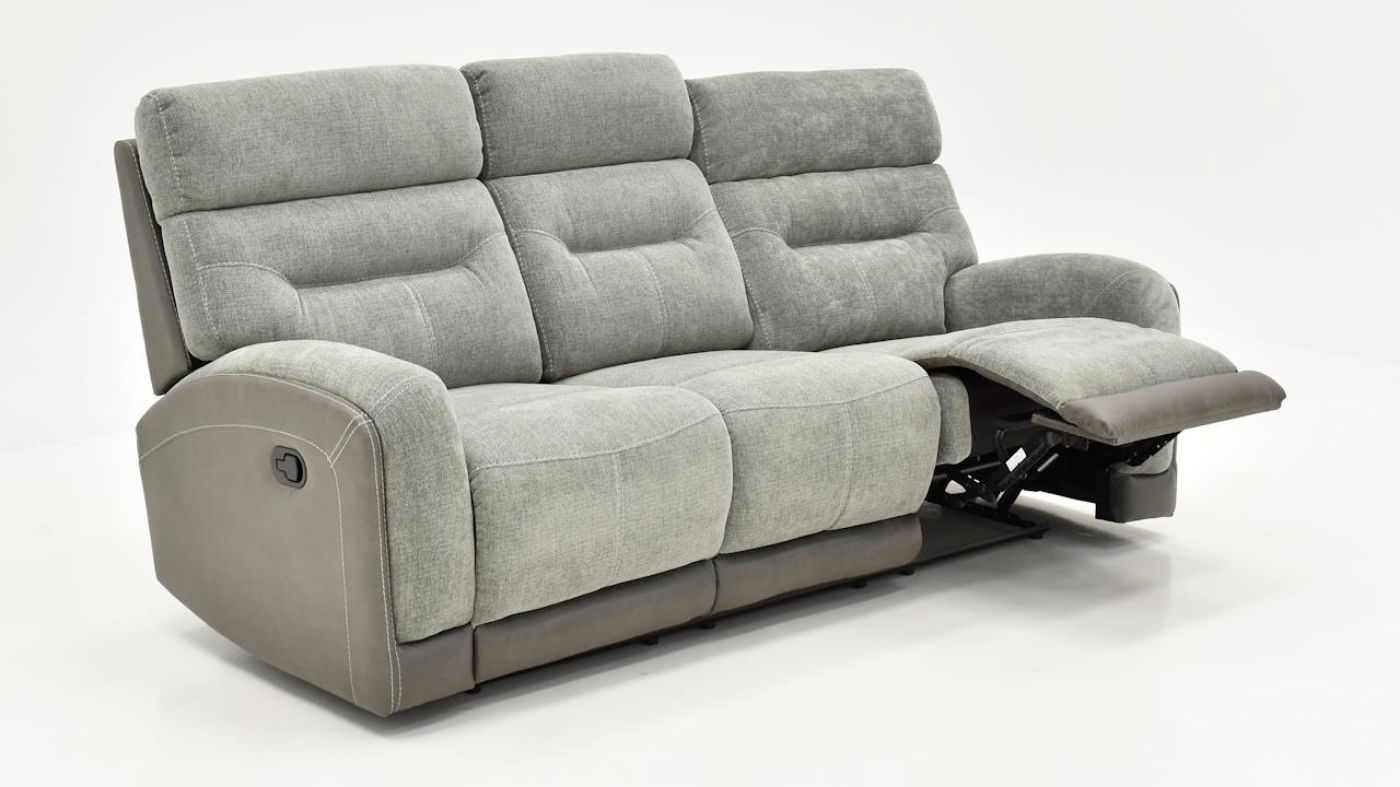 Picture of Main Street Reclining Sofa Set - Gray