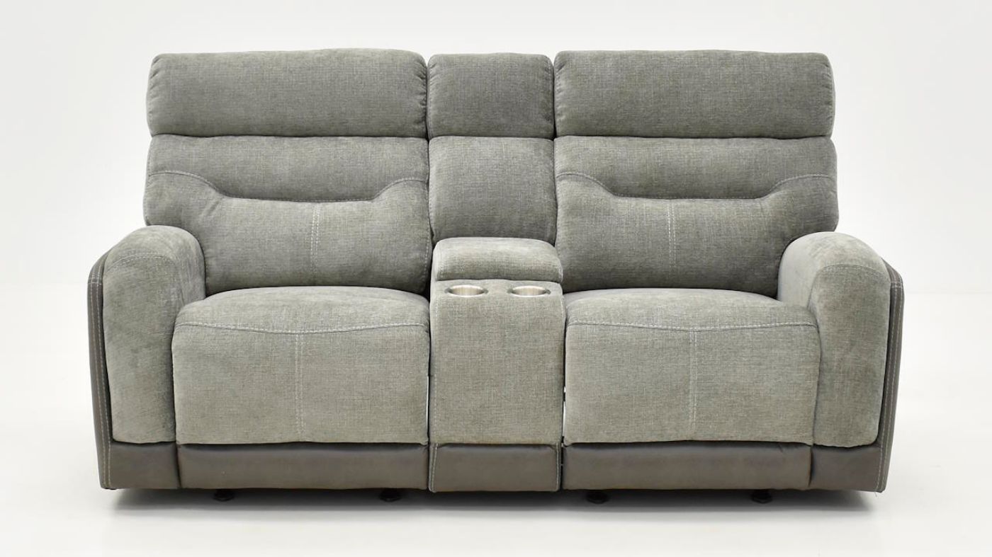 Picture of Main Street Reclining Sofa Set - Gray