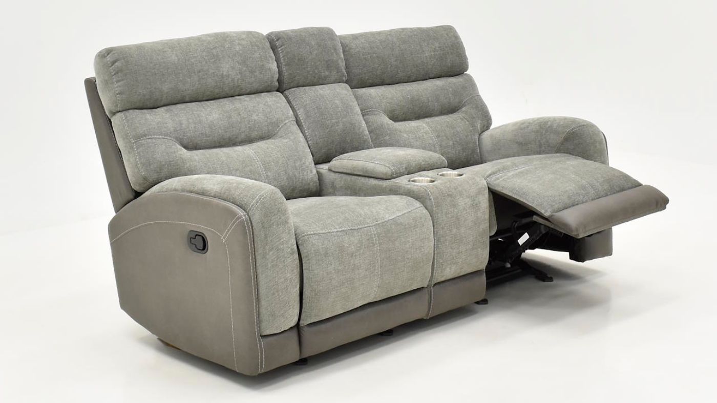 Picture of Main Street Reclining Sofa Set - Gray