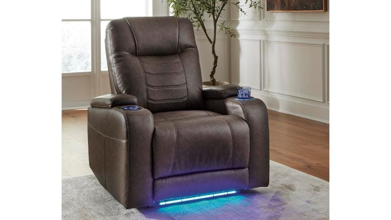 Picture of Schooner Power Recliner - Brown