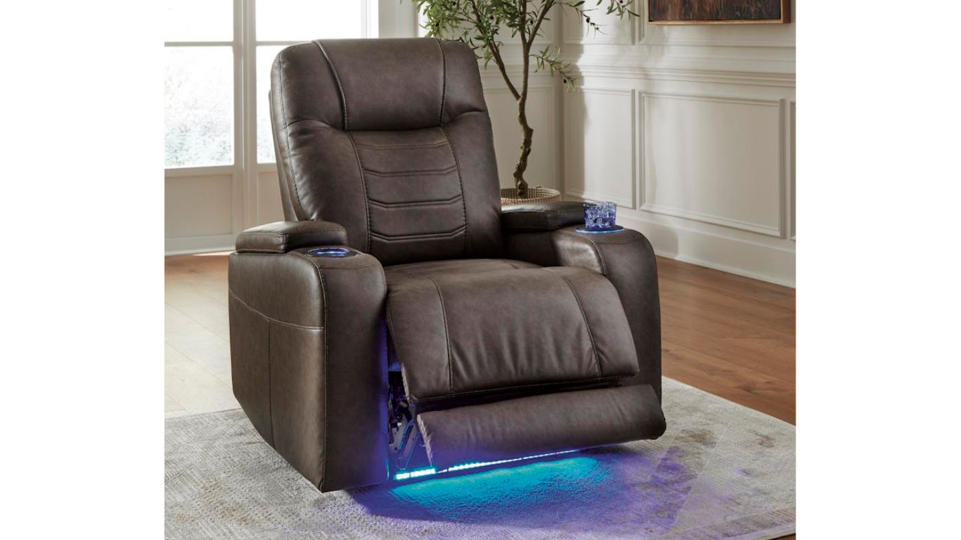 Picture of Schooner Power Recliner - Brown