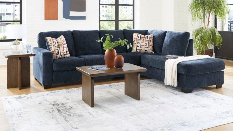 Picture of Aviemore 2-Piece Sectional - Blue