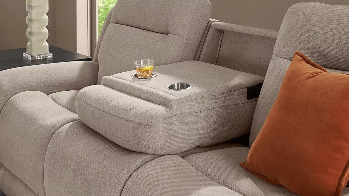 Picture of Katherine Power Sofa Set - Cement