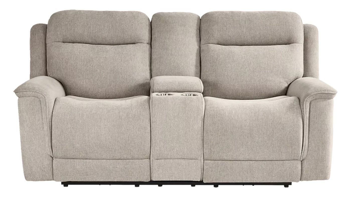 Picture of Katherine Power Loveseat - Off White