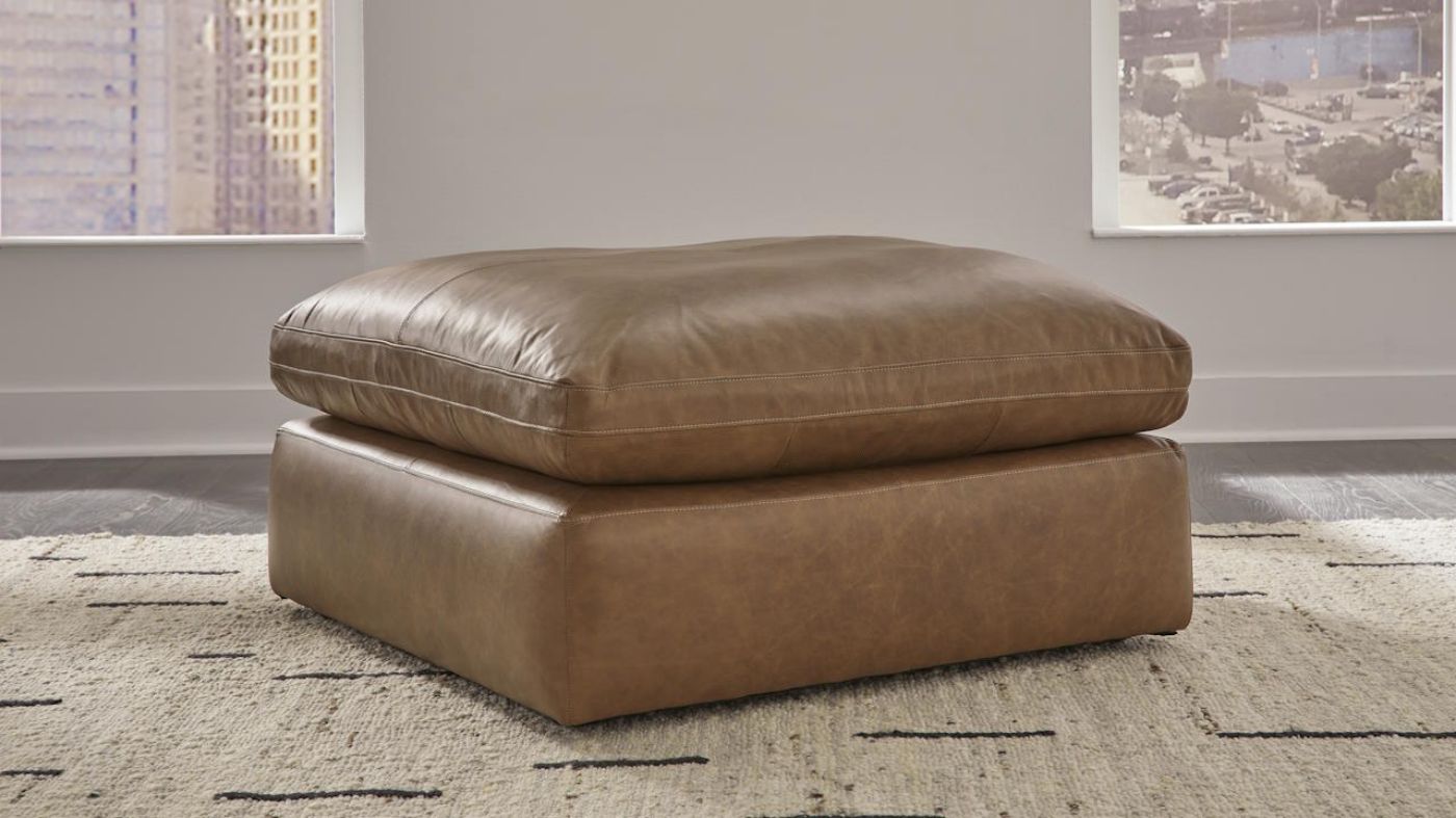 Picture of Emilia Leather Ottoman