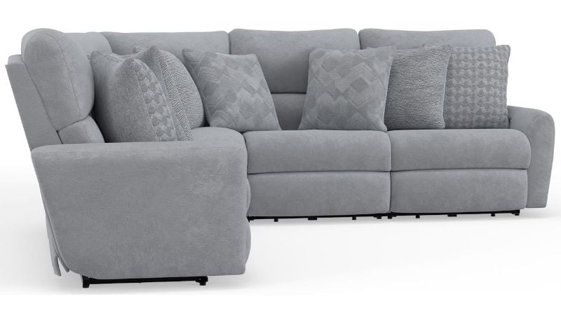 Picture of Majesty Reclining Sectional - Gray