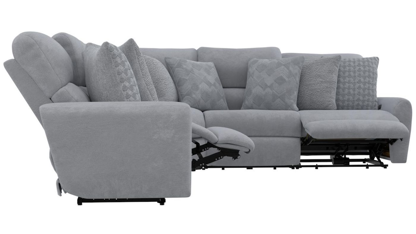 Picture of Majesty Reclining Sectional - Gray