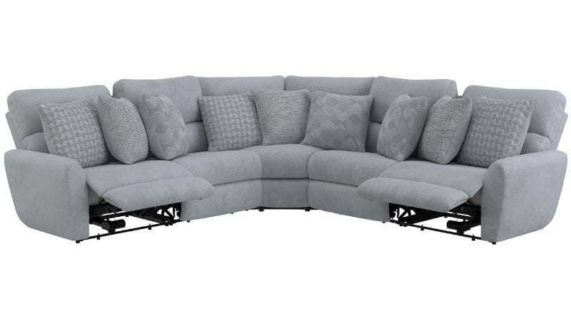 Picture of Majesty Reclining Sectional - Gray