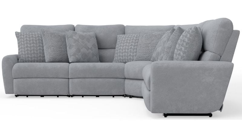 Picture of Majesty Reclining Sectional - Gray