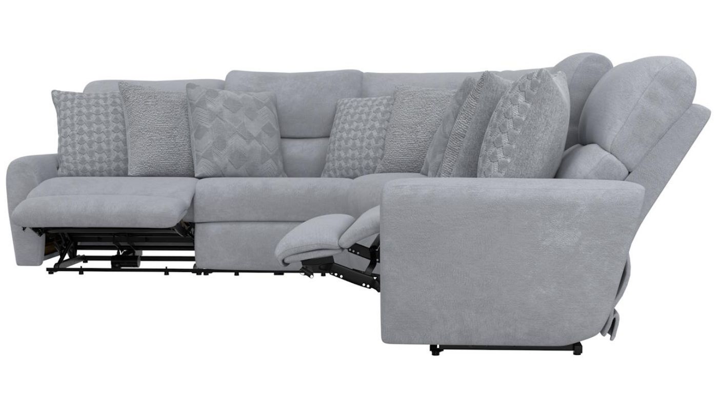 Picture of Majesty Reclining Sectional - Gray