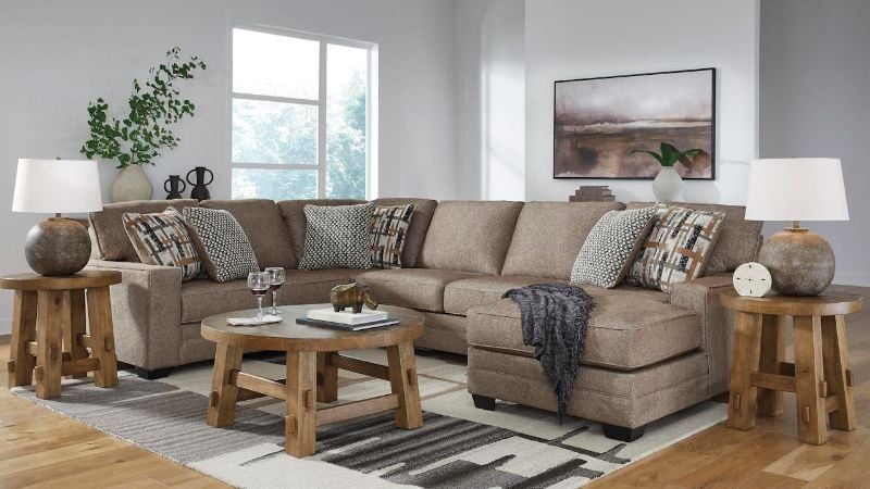 Picture of Cannonbrook 3-Piece Sectional - Nutmeg