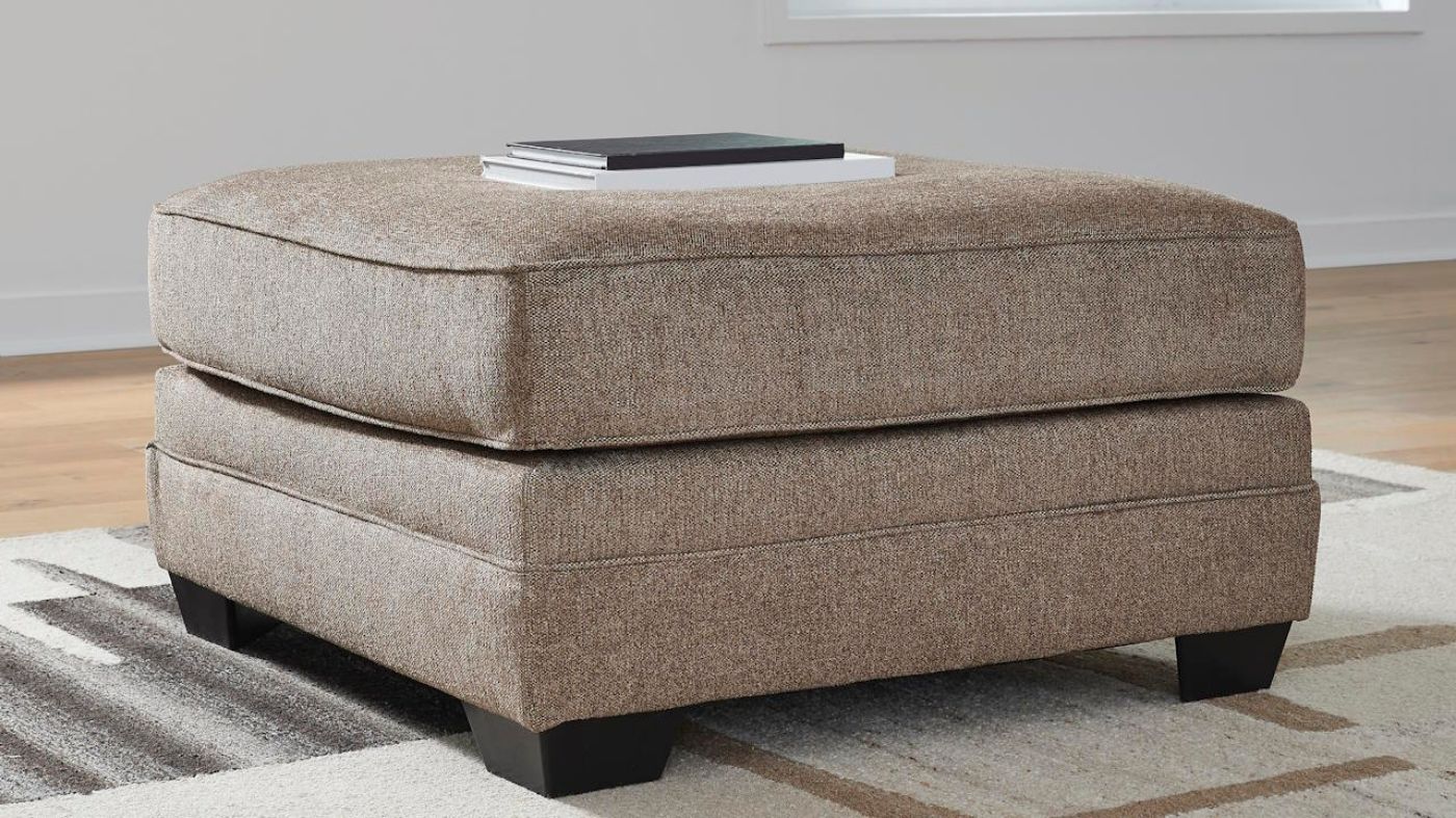 Picture of Cannonbrook Accent Ottoman - Nutmeg