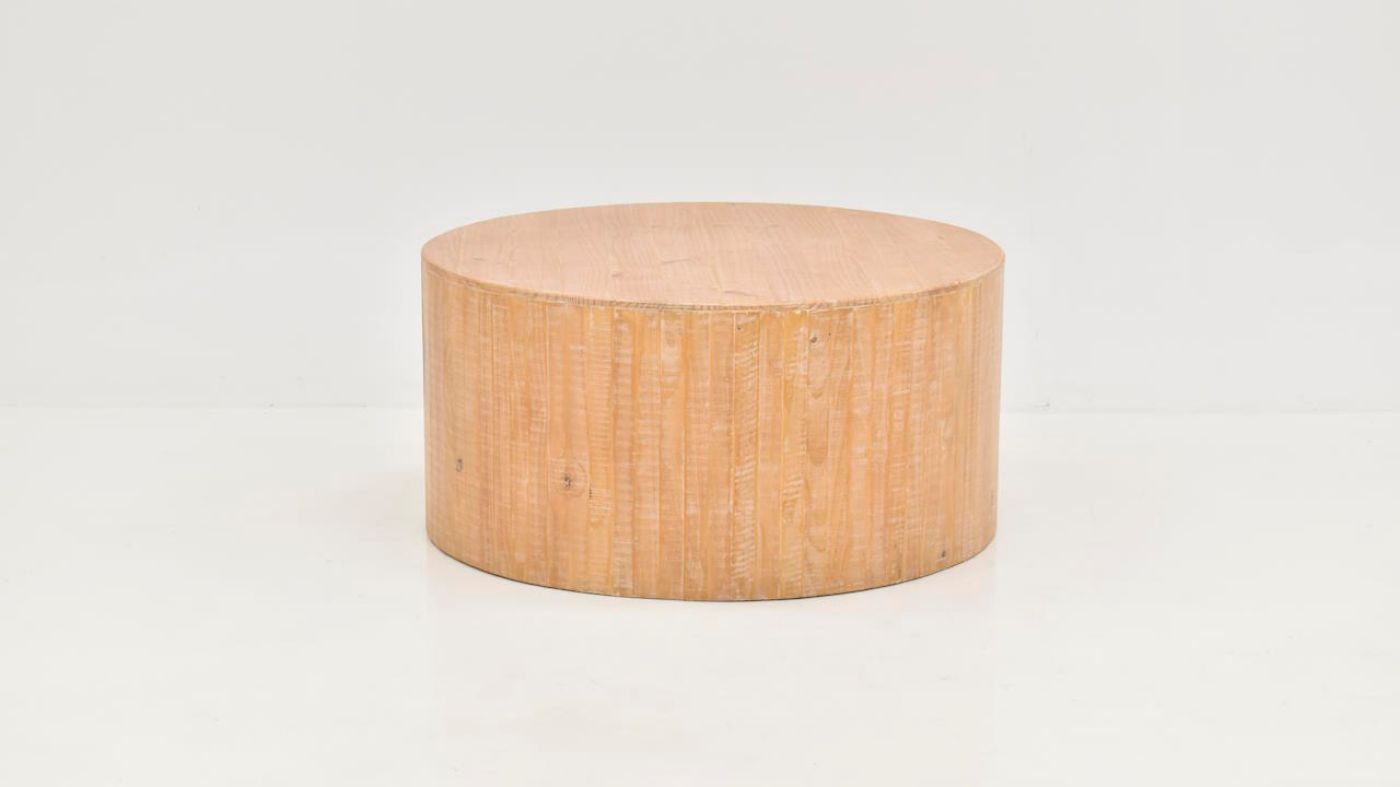 Picture of Dixon Round Coffee Table - Cappuccino