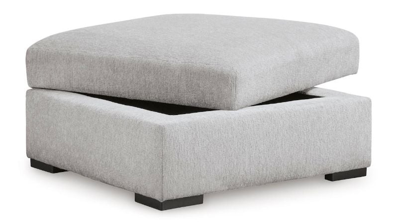 Picture of Gabyleigh Ottoman with Storage - Gray