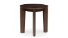 Picture of Korestone Round End Table - Dark Brown