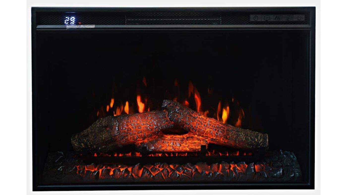 Picture of Madison County TV Stand with Fireplace