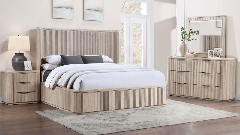 Picture of Henry Queen Bedroom Set - Sand