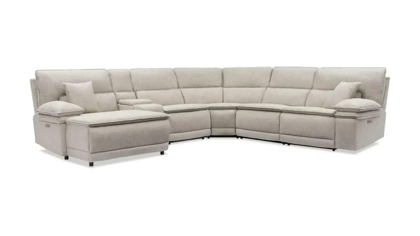 Picture of Brookdale Left Chaise Sectional - Gray