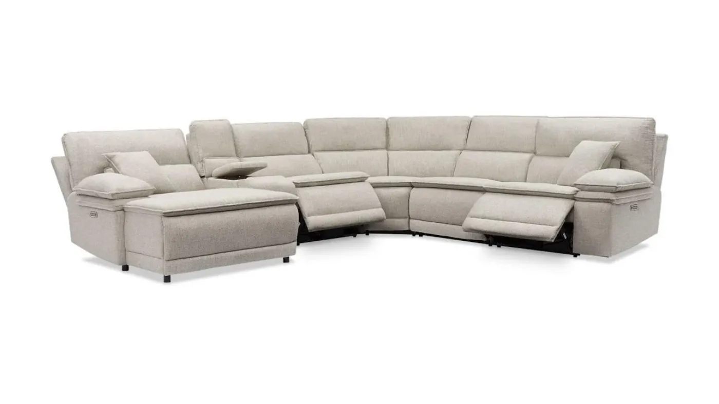 Picture of Brookdale Left Chaise Sectional - Gray