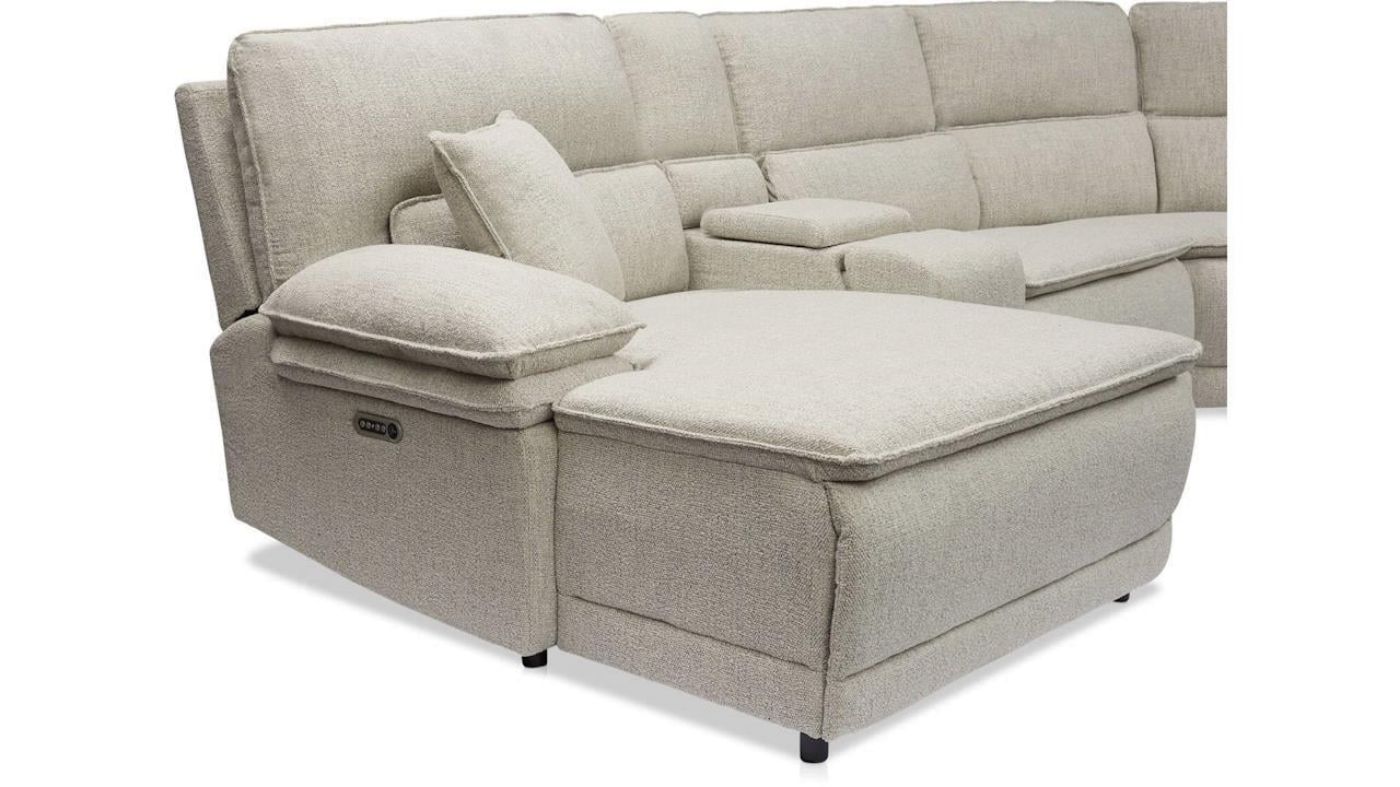 Picture of Brookdale Left Chaise Sectional - Gray