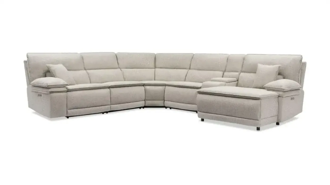 Picture of Brookdale Right Chaise Sectional - Gray