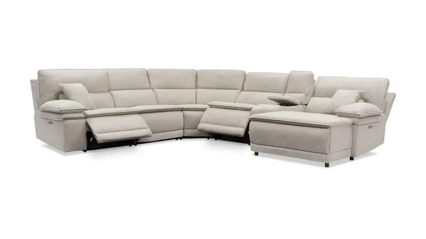 Picture of Brookdale Right Chaise Sectional - Gray