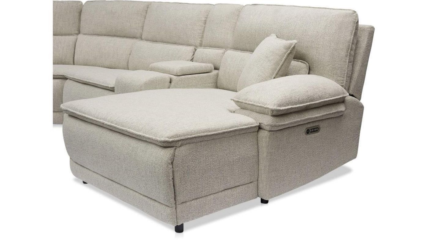 Picture of Brookdale Right Chaise Sectional - Gray