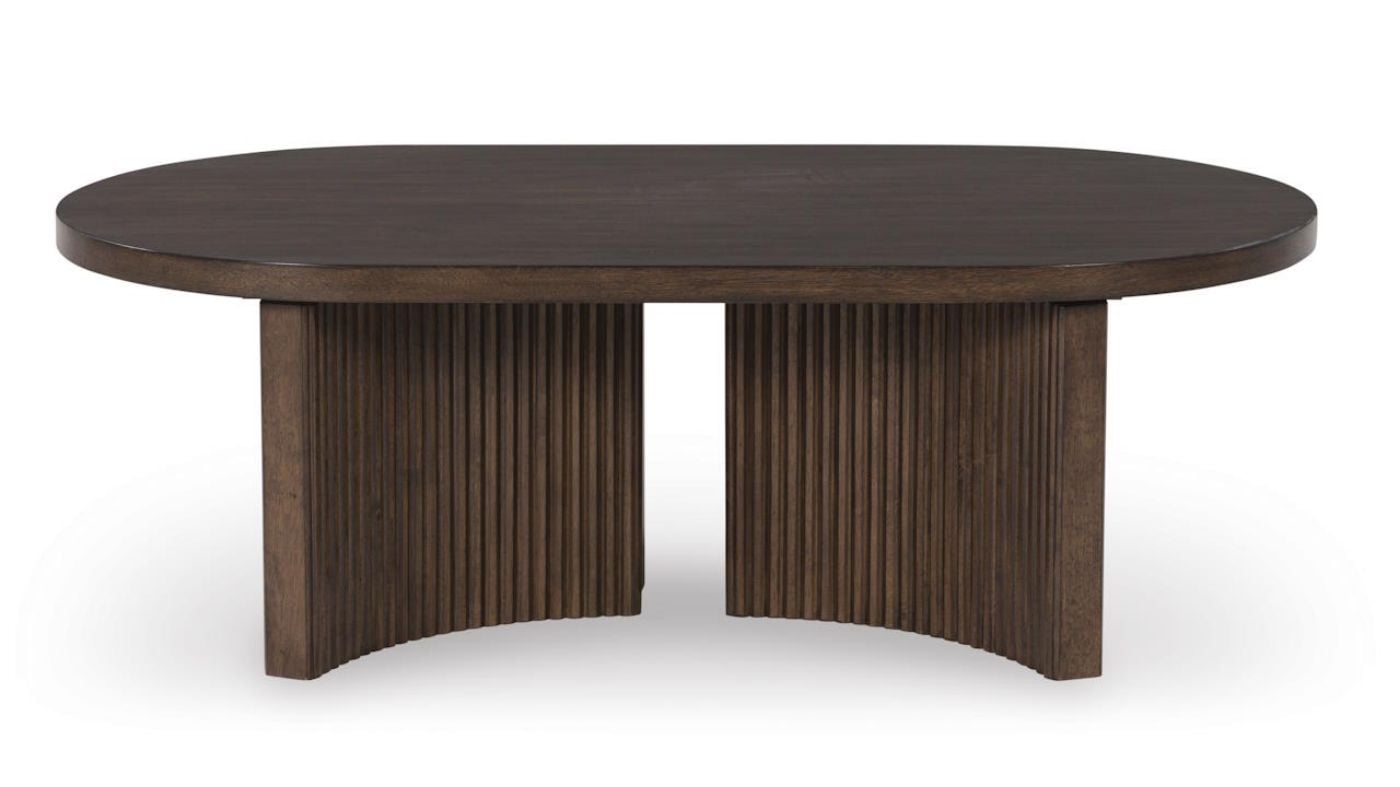 Picture of Korestone Oval Coffee Table