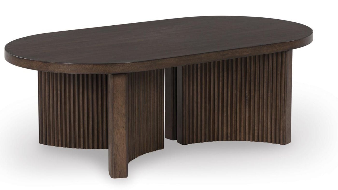 Picture of Korestone Oval Coffee Table