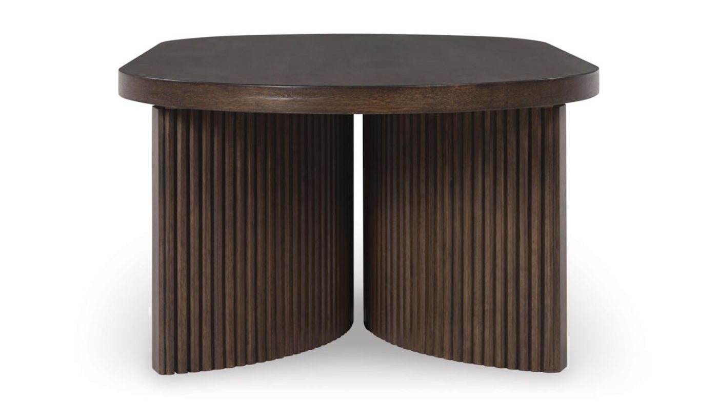 Picture of Korestone Oval Coffee Table