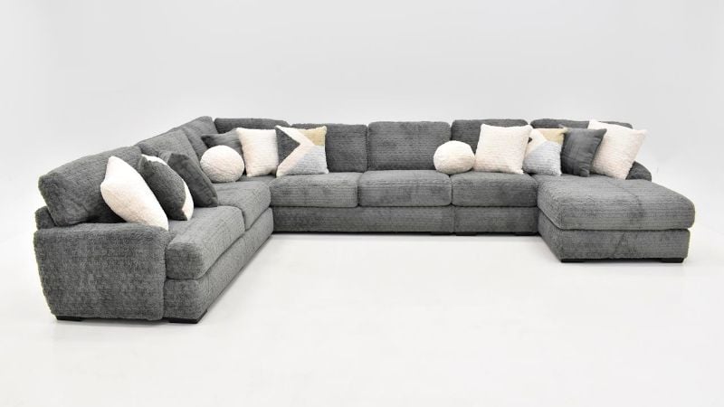 Picture of Doodle Sectional - Iron